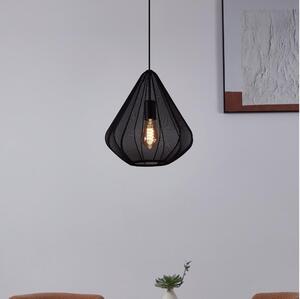 Eglo 43994 - Пендел 1xE27/40W/230V Ø 33,5 см черен