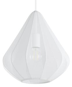 Eglo 43996 - Пендел DOLWEN 1xE27/40W/230V Ø 33,5 см бял