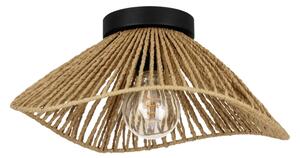 Eglo 44071 - Плафон LAVISTER 1xE27/60W/230V кафяв