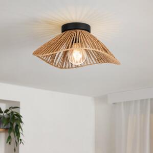 Eglo 44071 - Плафон LAVISTER 1xE27/60W/230V кафяв