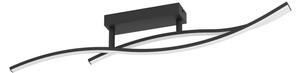 Eglo 901206 - LED Плафониера GRISOLIA LED/12W/230V 4000K черен