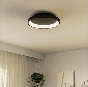 Eglo 901251 - LED Димируем плафон LORETELLO LED/12W/230V черен + д.у