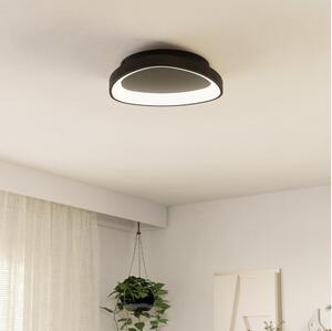 Eglo 901584 - LED Димируем плафон LORETELLO LED/12W/230V черен + д.у