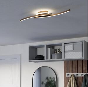 Eglo 901221 - LED Плафониера LUNGOLAGO LED/12W/230V 4000K меден