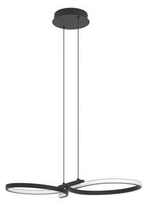 Eglo 901267 - LED Пендел SERPINS LED/21W/230V 3000K черен