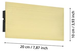 Eglo 901199 - LED аплик TALAMELLO LED/6W/230V 3000K златист