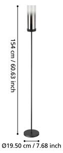 Eglo 44004 - Лампион TOOTHILL 1xE27/40W/230V черен