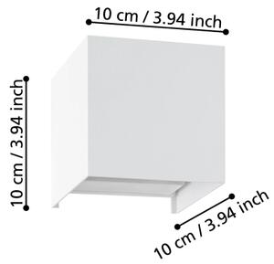 Eglo 901051 - LED аплик VALMONTONE 2xLED/1,5W/230V 3000K бял