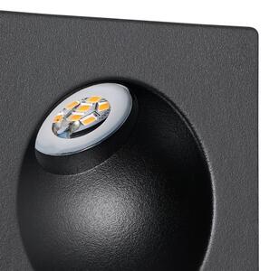 Eglo 900251 - LED Лампа за стълбище ZARATE LED/2W/230V 3000K черен
