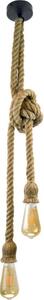 LED Пендел ROPE 2xE27/10W/230V