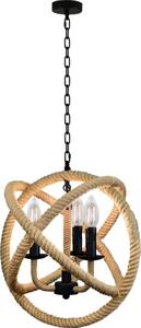 LED Пендел ROPE GLOBO 3xE14/4,3W/230V
