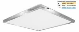 Top Light -LED Плафон за баня SILVER LED/24W/230V IP44 38x38 см хром