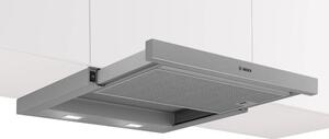 Абсорбатор Bosch DFM064W55, за вграждане, енергиен клас C, 105W, 394m³/h, 2 мотора, 3 степени на мощност, сребрист