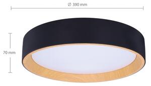 Brilagi-LED Димируема лампа LARIOS LED/48W/230V 3000-6500K ø 39 см черен + д.у