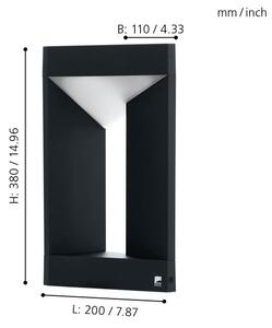Eglo 98749 - LED външна лампа NEMBRO LED/10W/230V IP54