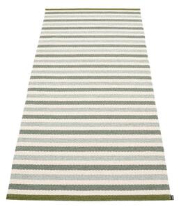 Зелена и кремава пътека за открито и закрито 85x200 cm Teo Sage – Pappelina