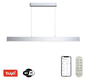 Brilagi - Димируема LED полилей SLEEKLINE SMART LED/40W/230V Wi-Fi Tuya сребрист + дистанционно управление