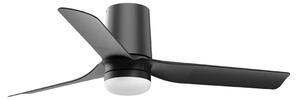 FARO 33834WT-1TW-LED Димируем вентилатор MINI PUNT TUB S 10W/230V черен Ø 90 см WT + д.у