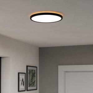 Eglo 901438-LED баня таванно осветление ROVITO 13,9W/230V Ø30cm IP44 черно