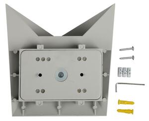 LED Екстериорен аплик LED/5W/230V 4000K IP65 сив