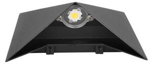 LED Екстериорен аплик LED/5W/230V 4000K IP65 черен