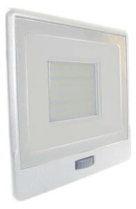 LED Прожектор със сензор LED/50W/230V 4000K IP65 бял