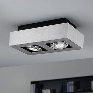 Eglo 64695 - LED Спот LOKE PRO 2xGU10/5W/230V 3000K хром