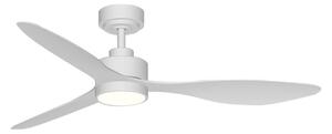 Aigostar-LED Димируем таванен вентилатор LED/20W/230V 2700-6500K 132 см + д.у. бял