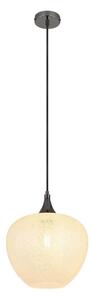 Globo 15548H1K - Пендел MAXY 1xE27/40W/230V Ø 29 см бял/антрацит