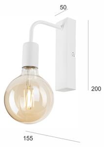 Аплик ASTRID 1xE27/60W/230V бял
