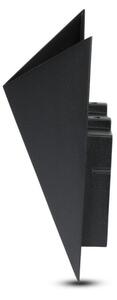 LED Екстериорен аплик LED/5W/230V 3000K IP65 черен