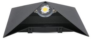 LED Екстериорен аплик LED/5W/230V 3000K IP65 черен