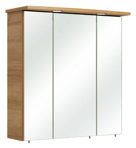 Шкаф за баня от декор от дъб в естествен цвят 72x65 cm Quickset 318 – Pelipal