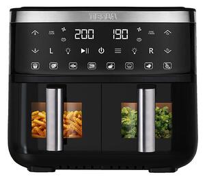 TESLA Electronics AirCook-Многофункционален двоен дигитален фритюрник с горещ въздух 7,6 l 2850W/230V
