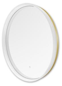 Zuma Line D2526-LED Баня огледало с подсветка 24W/230V 3000/4000/6000K IP44 бял/златист
