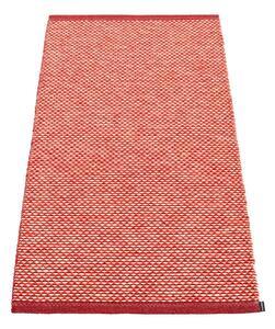 Червен килим за открито и закрито 60x125 cm Effi Dark Red – Pappelina