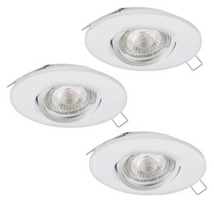 Eglo 95895 - К-кт 3x LED лампа за окачен таван PENETO 1 1xGU10-LED/3W/230V