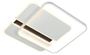 LED Димируем плафон LED/95W/230V 3000-6500K бял + дистанционно управление