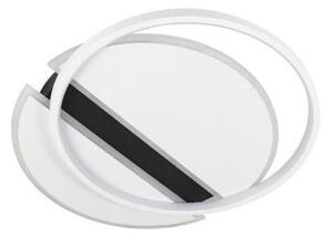 LED Димируем плафон LED/80W/230V 3000-6500K бял + дистанционно управление