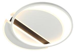 LED Димируем плафон LED/80W/230V 3000-6500K бял + дистанционно управление
