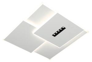 LED Димируем плафон LED/95W/230V 3000-6500K бял + дистанционно управление