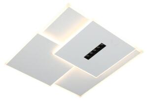 LED Димируем плафон LED/95W/230V 3000-6500K бял + дистанционно управление