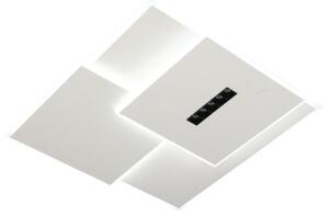 LED Димируем плафон LED/95W/230V 3000-6500K бял + дистанционно управление