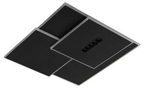 LED Димируем плафон LED/95W/230V 3000-6500K черен + дистанционно управление