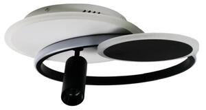 LED Димируема лампа LED/65W/230V 3000-6500K бял/черен + дистанционно управление