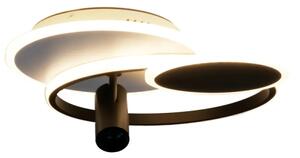 LED Димируема лампа LED/65W/230V 3000-6500K бял/черен + дистанционно управление