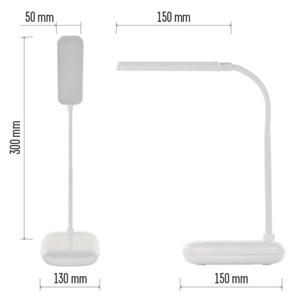 LED Димируема гъвкав настолна лампа LED/12W/230V 3000K/4000K/6500K бял