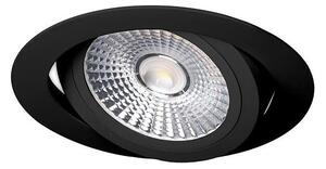 LED Лампа за окачен таван LED/6W/230V 3000K Ø 8,5 cm черен
