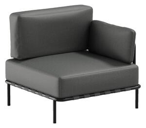 Тъмносив променлив модул за градински диван Salve - Sit Sit