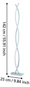 Eglo 96106 - LED подова лампа LASANA 2 LED/36W/230V